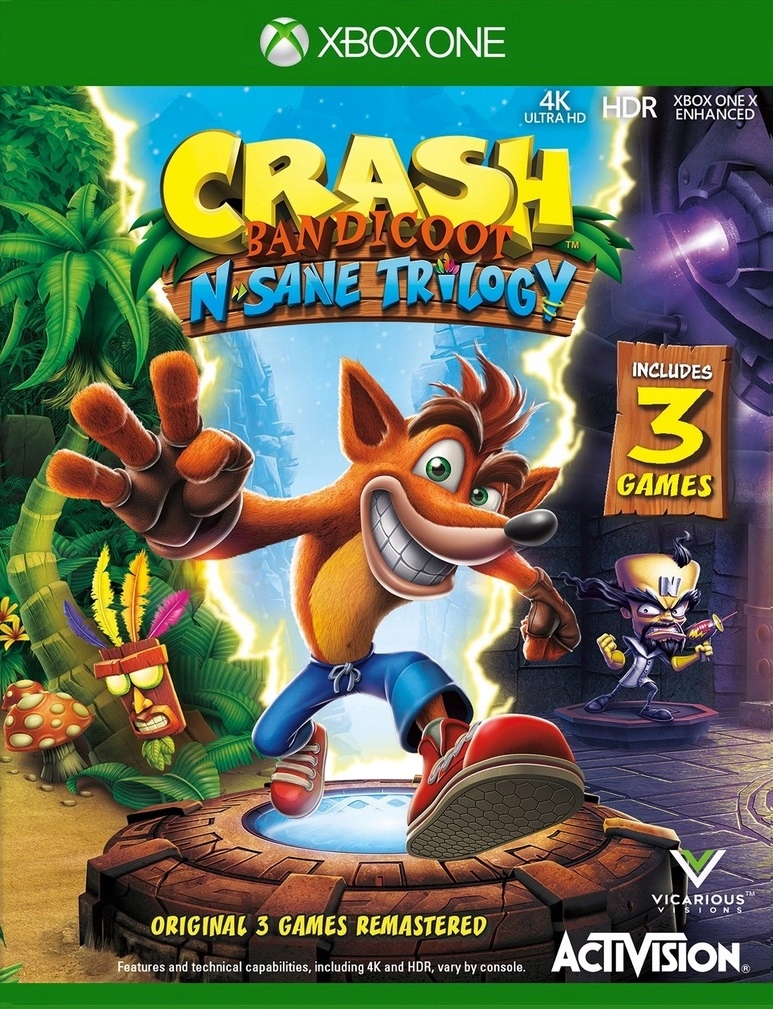 Crash Bandicoot N Sane Trilogy(Wymiana 70zł) E0209